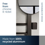 Ideal Standard ALU+ Medium Beauty Bar with 320mm Mirror Black