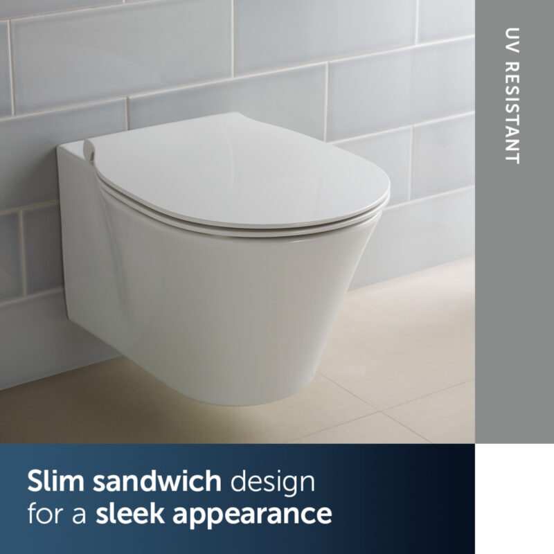 Ideal Standard Connect Air Slim Toilet Seat & Cover