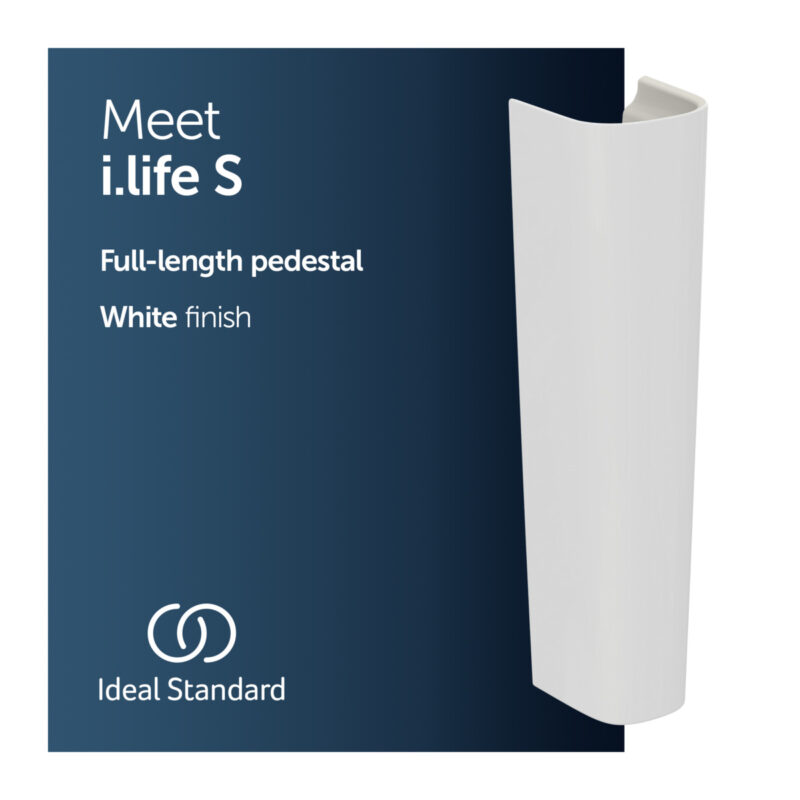 Ideal Standard i.life S Guest Full Pedestal E2539