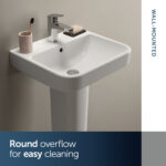 Ideal Standard i.Life B 50cm Washbasin, 1 Taphole