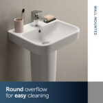 Ideal Standard i.Life B 50cm Washbasin, 1 Taphole