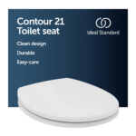 Armitage Shanks Contour 21 Standard Seat & Cover White