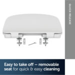 Ideal Standard Tesi Thin Toilet Seat & Cover Slow Close T3527