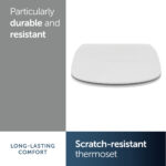 Ideal Standard Tesi Thin Toilet Seat & Cover Slow Close T3527