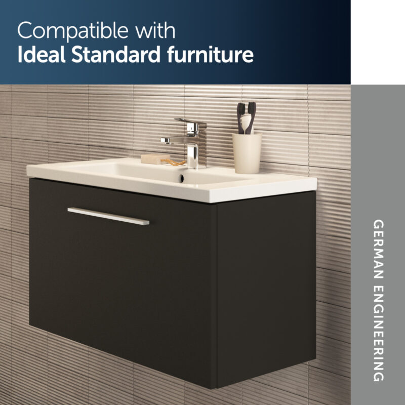 Ideal Standard i.life S 80cm 1 Taphole Compact Vanity Basin T4589
