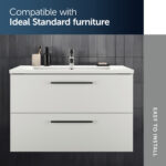 Ideal Standard i.life B 101cm Vanity Basin 1 Taphole T4603