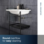 Ideal Standard i.life B 61cm Vanity Basin 1 Taphole T4605