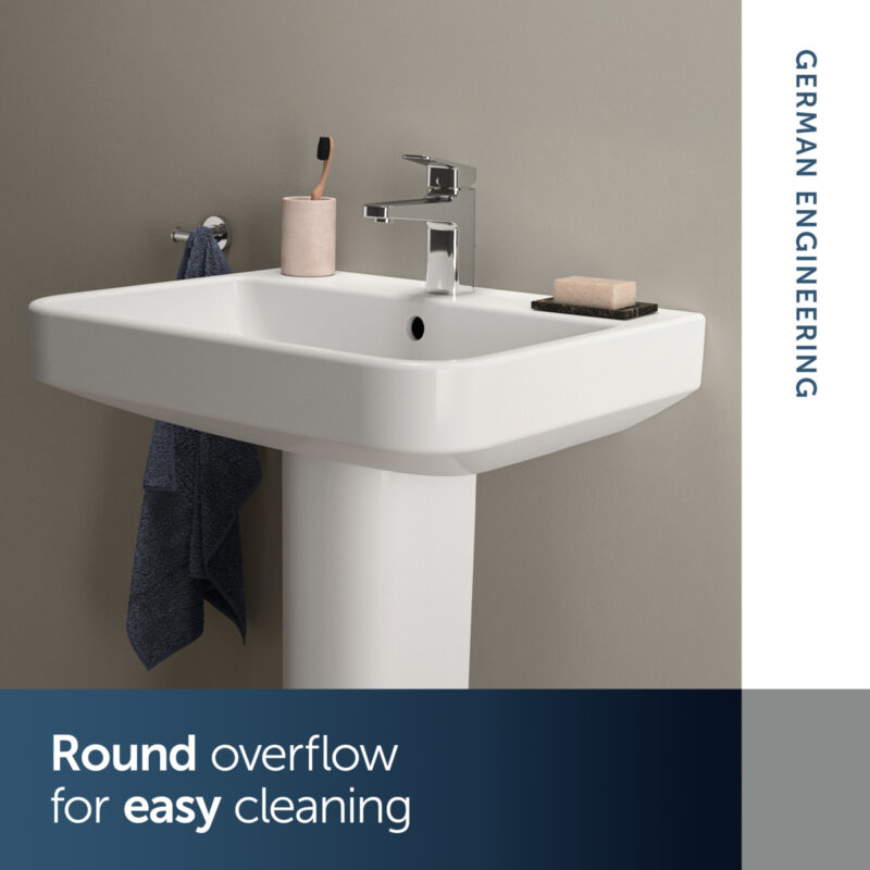 Ideal Standard i.life B 60cm Basin 1 Taphole T4607