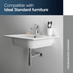 Ideal Standard i.Life A Vanity Washbasin 640mm 1 Tap Hole T4619