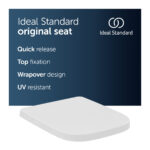 Ideal Standard i.Life B Normal Close Toilet Seat & Cover