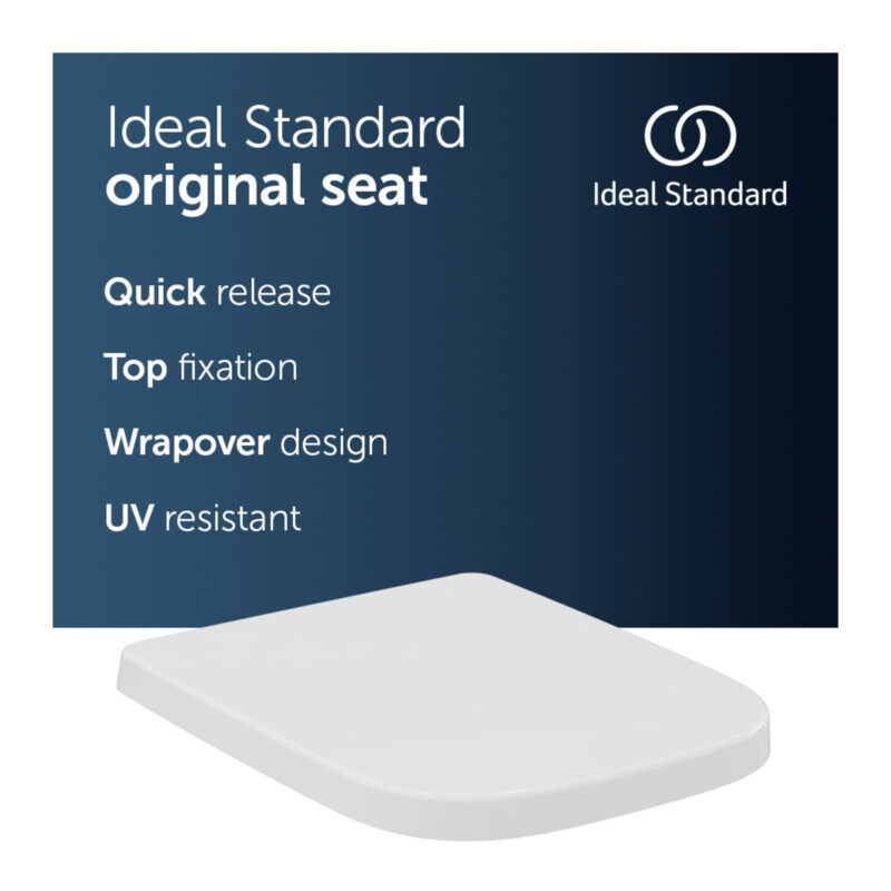 Ideal Standard i.Life B Normal Close Toilet Seat & Cover