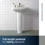 Ideal Standard i.life A Full Pedestal T4712