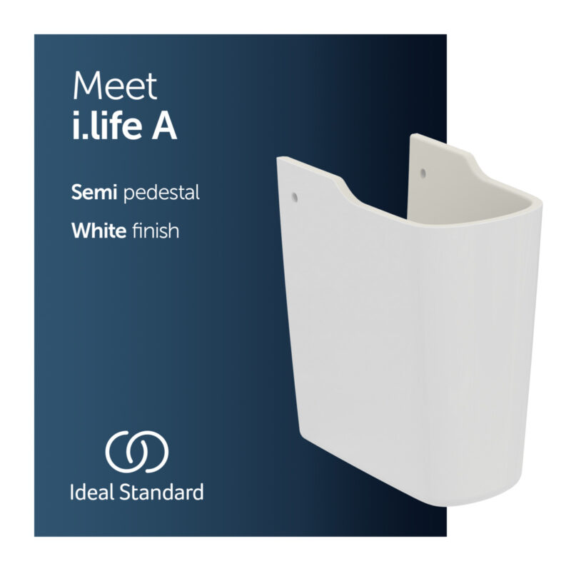 Ideal Standard i.life A Semi Pedestal T4713