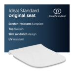 Ideal Standard i.life A Normal Close Slim Toilet Seat T4812