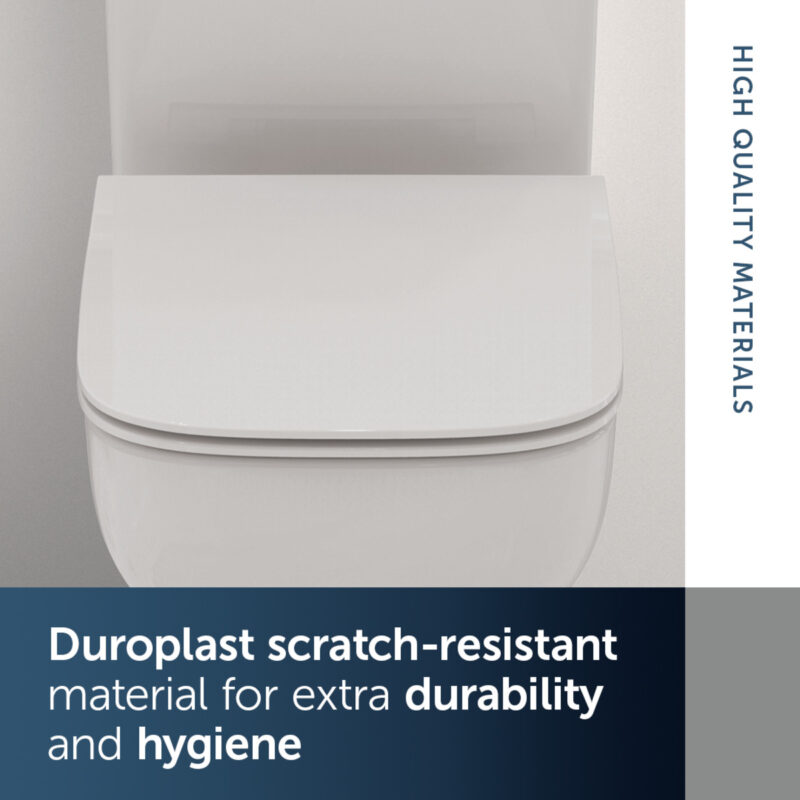 Ideal Standard i.life A Normal Close Slim Toilet Seat T4812