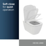 Ideal Standard i.life A Slow Close Slim Toilet Seat T4813