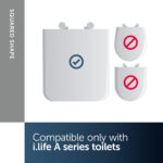 Ideal Standard i.life A Slow Close Slim Toilet Seat T4813