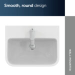 Ideal Standard i.Life S Compact Washbasin 500mm 1 Tap Hole T5185