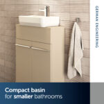 Ideal Standard i.Life S Guest Washbasin 450mm 1 Right Tap Hole T5186