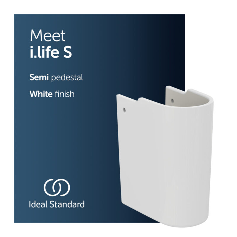 Ideal Standard i.life B Small Semi-Pedestal T5196