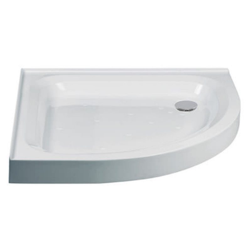 Just Trays Ultracast 1000mm Quadrant Shower Tray 2 Upstands