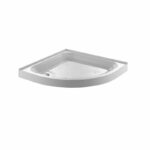Just Trays Ultracast 800mm Quadrant Shower Tray 2 Upstands