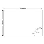 Just Trays Ultracast 1200x760mm Rectangular Tray Anti-Slip