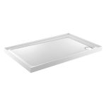 Just Trays Fusion 1100x800mm Shower Tray 4 Upstands Anti-Slip