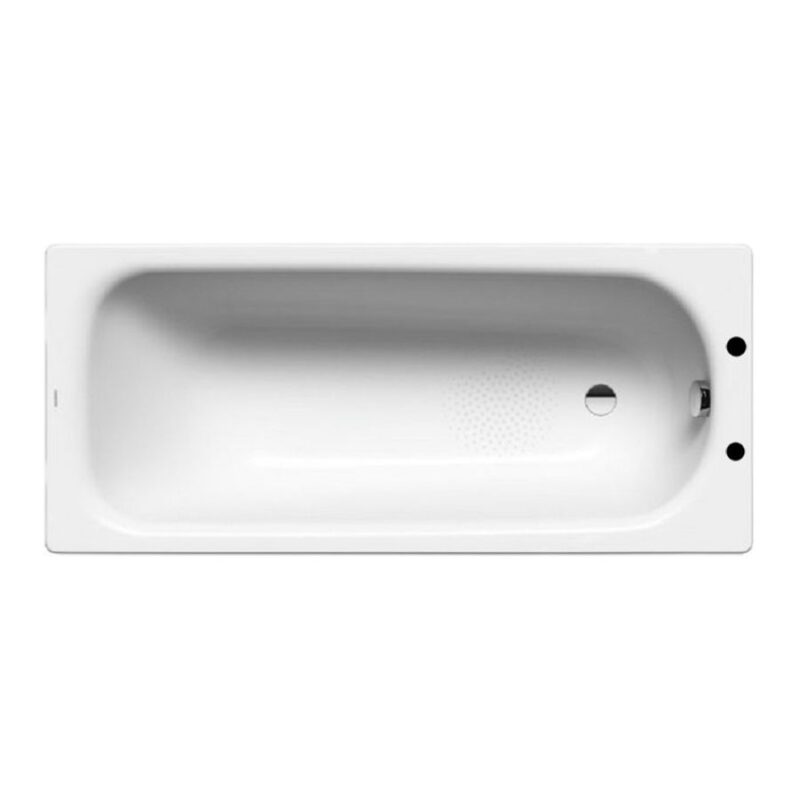 Kaldewei 312 Eurowa 1700x700mm Anti Slip Steel Bath with 2 Tap Holes