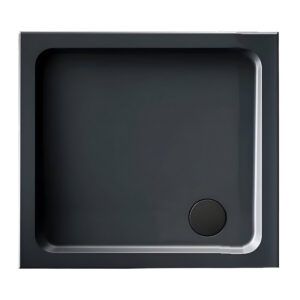 KStone 760 x 760mm Square Anti-Slip Grey Shower Tray