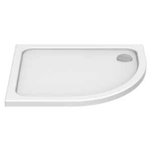 KStone 900 x 760mm Offset Quadrant Shower Tray Left Hand