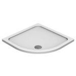 KStone 900 x 900mm Quadrant Anti-Slip Shower Tray