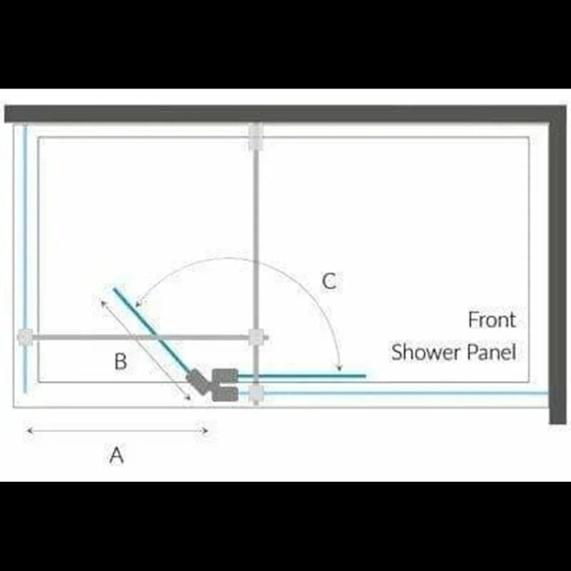 Kudos Ultimate 2 10mm Fold Away Deflector Panel Right Hand Black