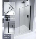 Kudos Ultimate Front Panel Fixing Kit Matt Black