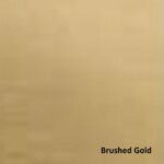 Kudos Ultimate Glass to Ceiling Stabilising Bar 600mm Brushed Brass
