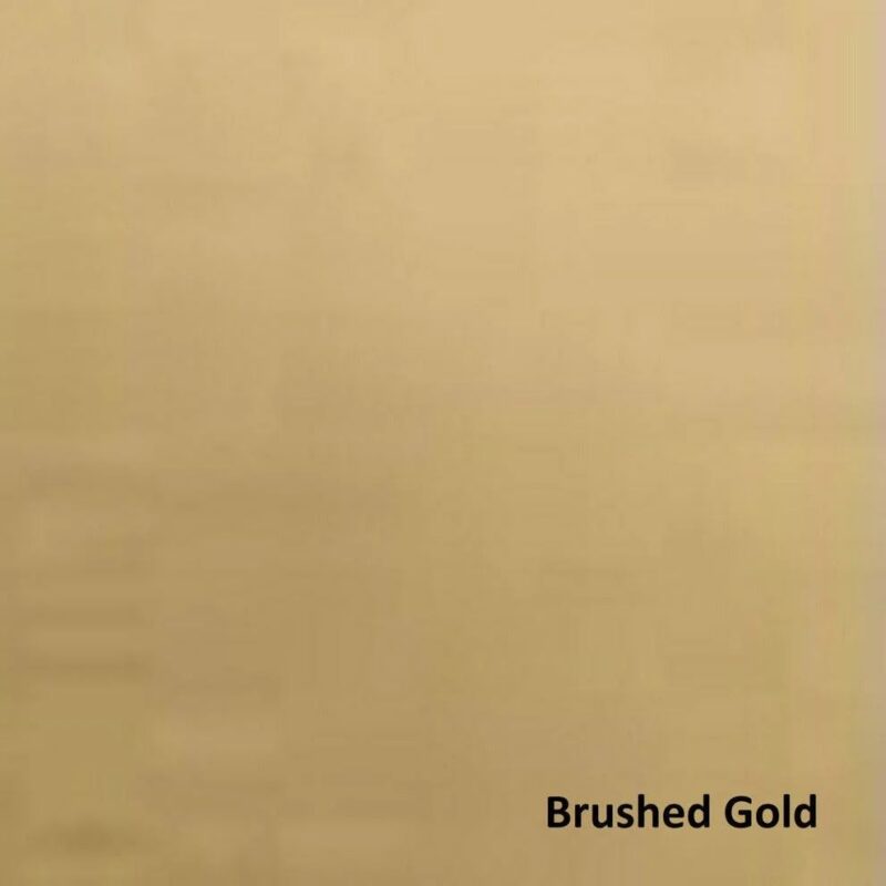 Kudos Ultimate Glass to Ceiling Stabilising Bar 600mm Brushed Brass