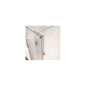 Kudos Ultimate 2 10mm Hinged Deflector Panel 400mm Left Hand Chrome