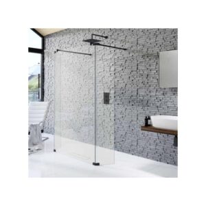 Kudos Ultimate 2 10mm Hinged Deflector Panel 300mm Left Hand Matt Black