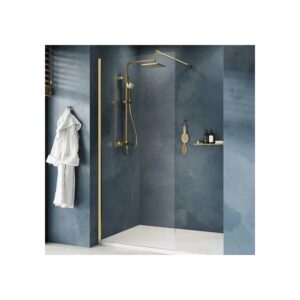 Kudos Ultimate 10mm Wall Post Kit Square Brushed Brass