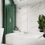Kudos 3 Panel Bath Screen Triple Bath Screen Left Hand Chrome