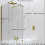 Kudos Ultimate 8mm Glass Panel 760mm Wide