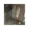 Kudos Ultimate 8mm Hinged Deflector Panel 300mm Left Hand Chrome