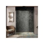 Kudos Ultimate 8mm Hinged Deflector Panel 300mm Left Hand Chrome