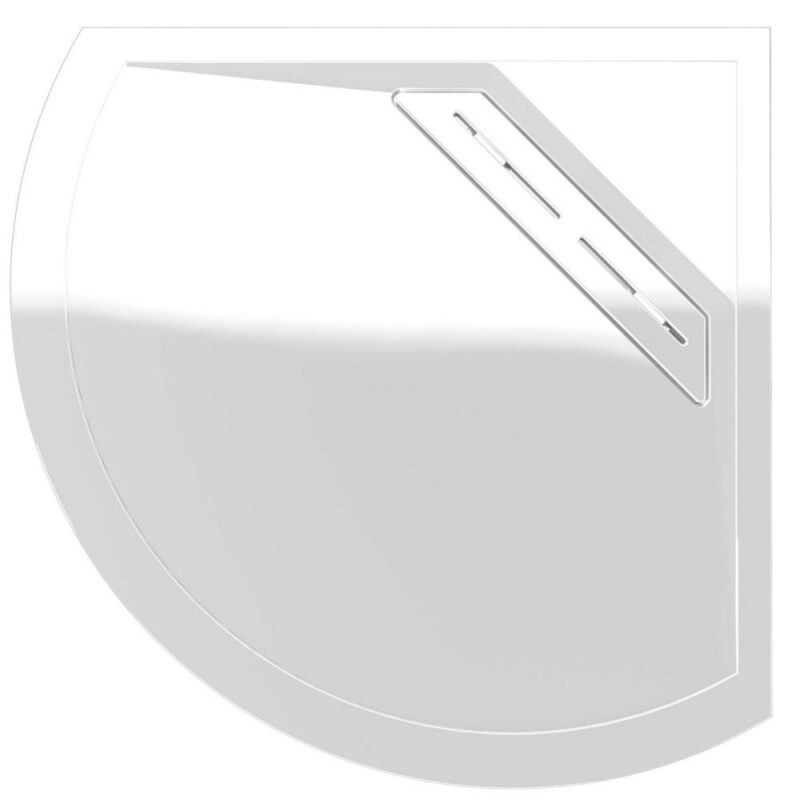 Kudos Connect2 900 x 900mm Quadrant Shower Tray & Waste