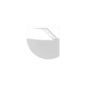 Kudos Connect2 Curved 910mm Anti Slip Shower Tray & Waste