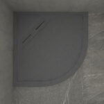 Kudos Connect2 1000 x 1000mm Quadrant Slate Shower Tray & Waste