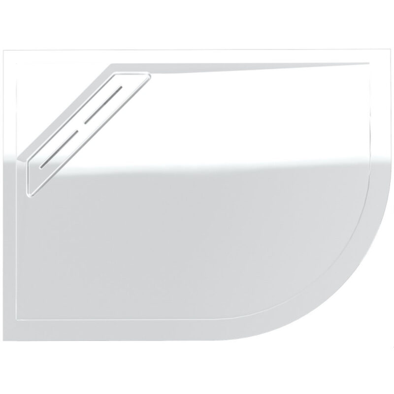 Kudos Connect2 1000 x 900mm Offset Quadrant Tray & Waste Left Hand Kudos Connect2 1000 x 900mm Offset Quadrant Tray & Waste Left Hand