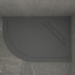 Kudos Connect2 1000 x 900mm Offset Quadrant Slate Tray & Waste Right Hand