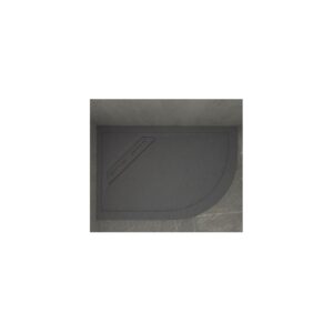 Kudos Connect2 1200 x 800mm Offset Quadrant Slate Grey Tray & Waste Left Hand
