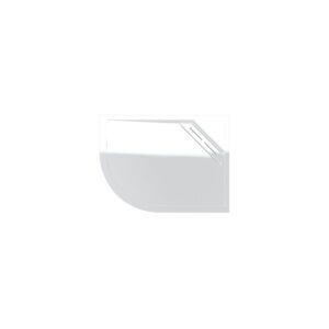 Kudos Connect2 1200 x 800mm Offset Quadrant Shower Tray & Waste Right Hand